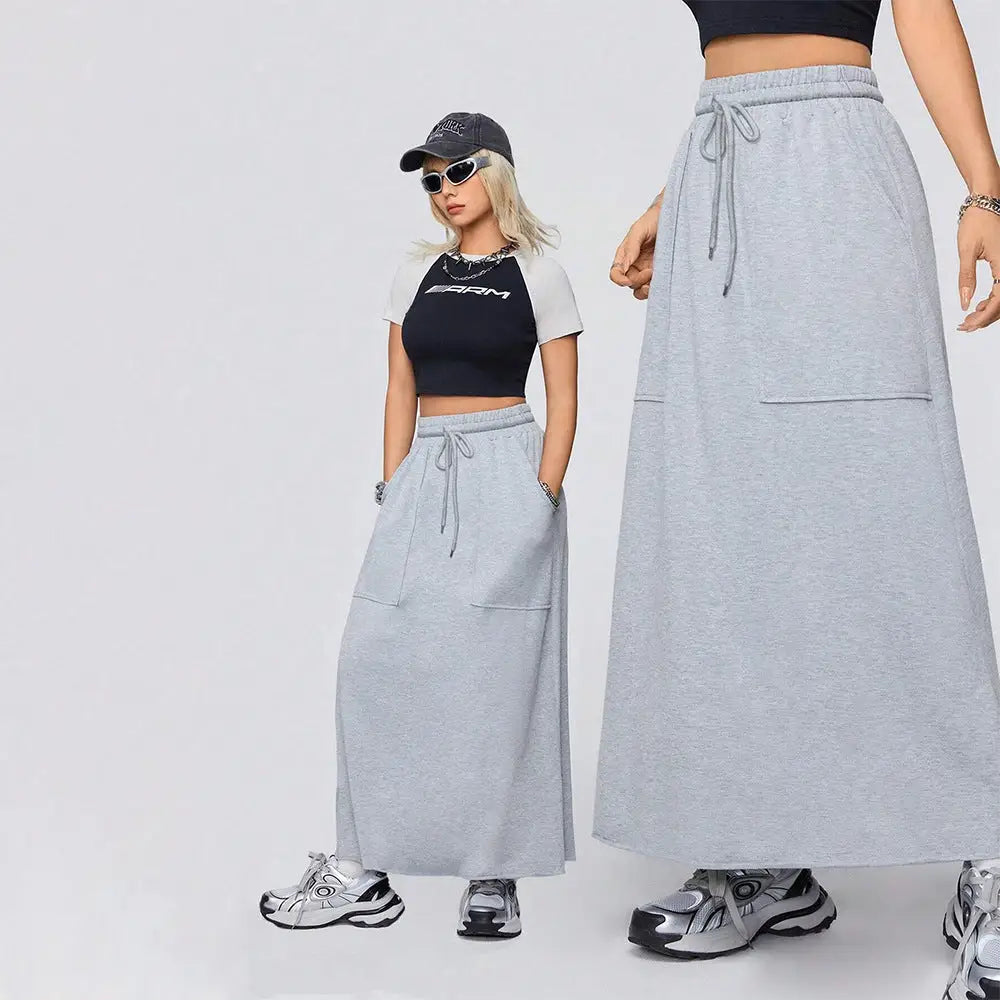 Casual Loose Sports Skirt | Japanese Style Streetwear | same ANTHEM