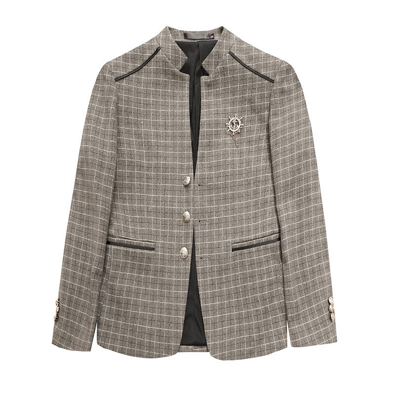 Casual Marine-Inspired Men’s Leisure Suit Jacket | Uniform Style Tailored Streetwear | same ANTHEM