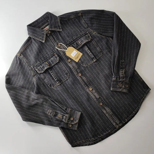Casual Men’s Washed Old American Denim Shirt | same ANTHEM