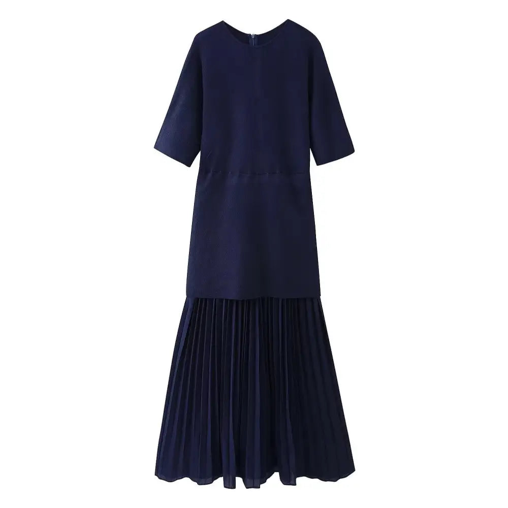 Casual Pleated Dress – same ANTHEM