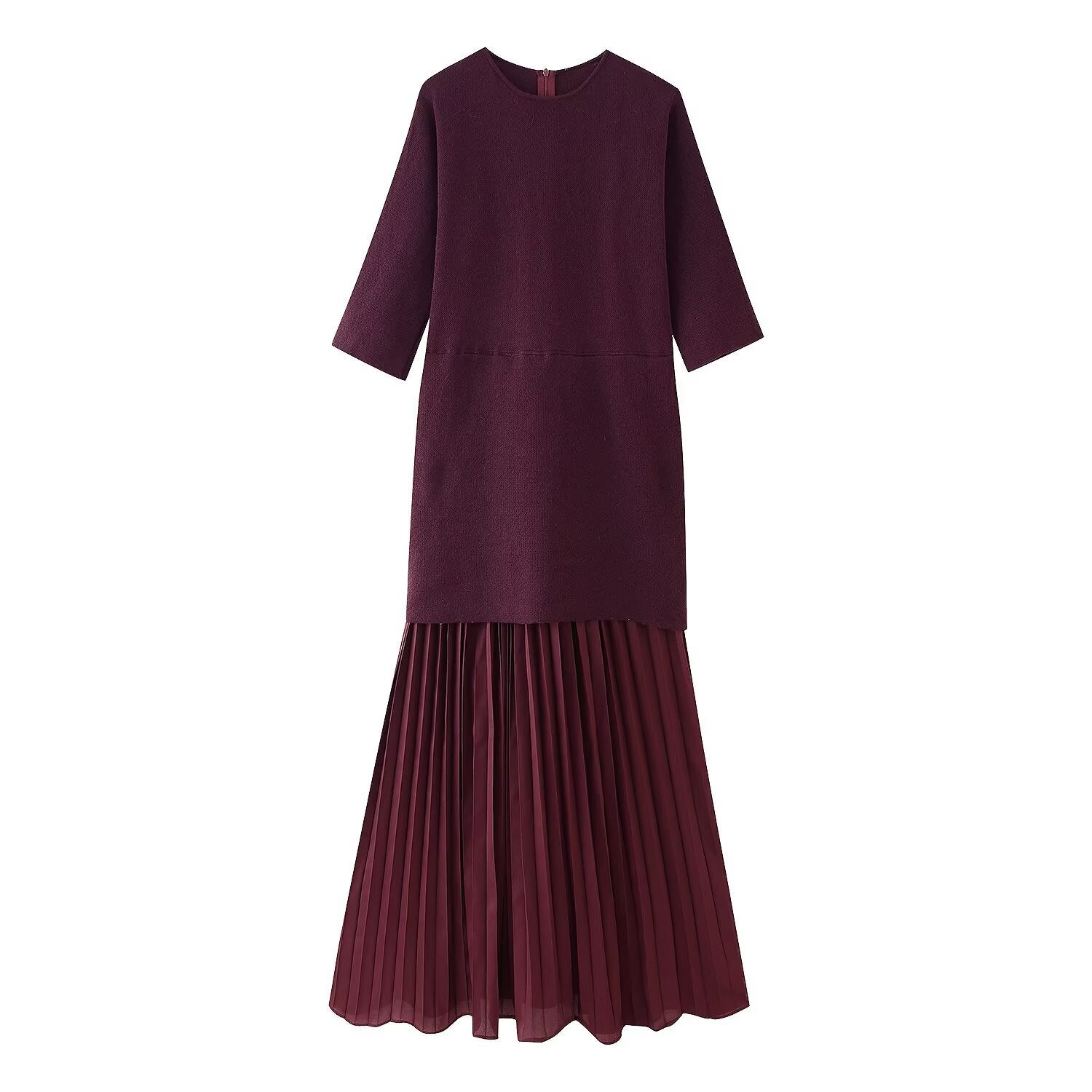 Casual Pleated Dress – same ANTHEM