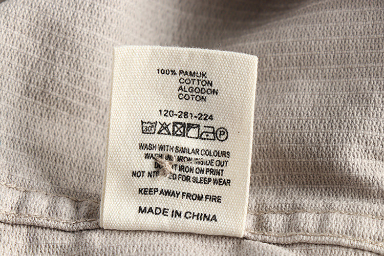 Casual Pure Cotton Corduroy Washed Long Sleeve Shirt for Men | same ANTHEM