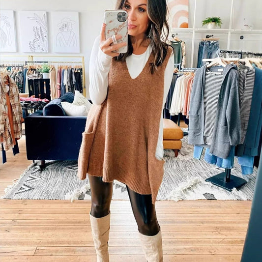 Casual Woolen Lover’s Dress | same ANTHEM® Cozy Style
