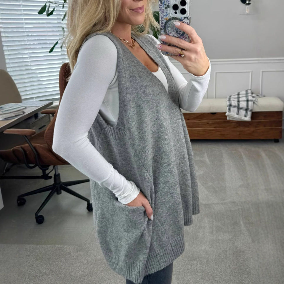 Casual Woolen Lover’s Dress | same ANTHEM® Cozy Style
