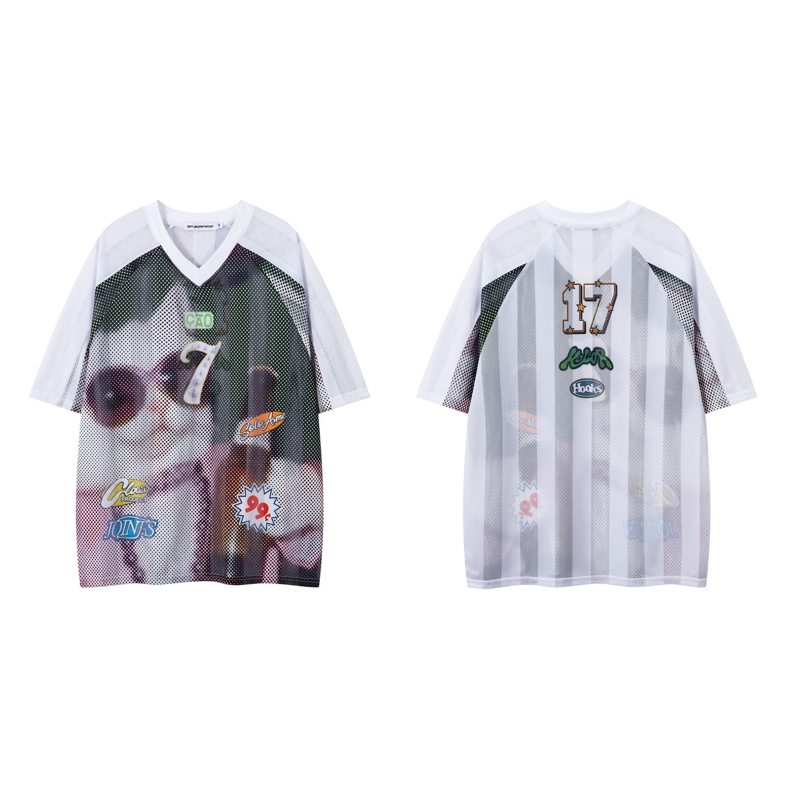 Cat Print Mesh T-Shirt Men | Streetwear for Soulmates | same ANTHEM.
