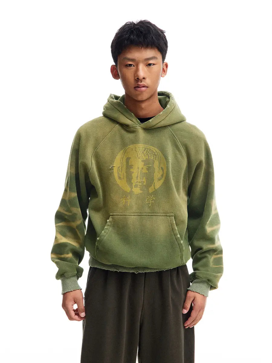 Washed Distressed Hoodie | same ANTHEM.