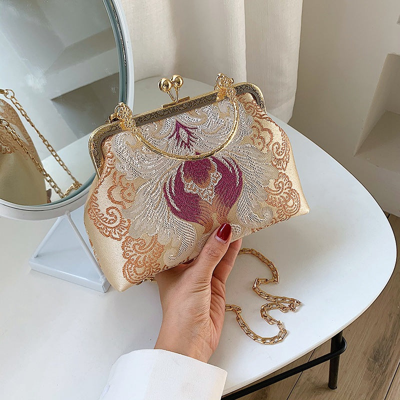 Cheongsam Embroidered Handbag – Poetic Streetwear | same ANTHEM