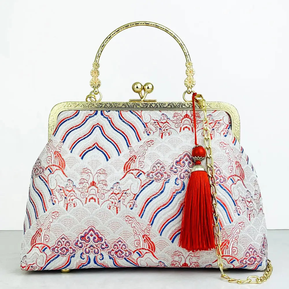 Cheongsam Embroidered Handbag – Poetic Streetwear | same ANTHEM