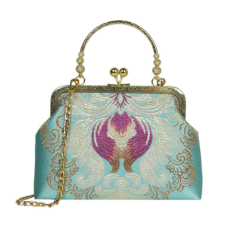 Cheongsam Embroidered Handbag – Poetic Streetwear | same ANTHEM