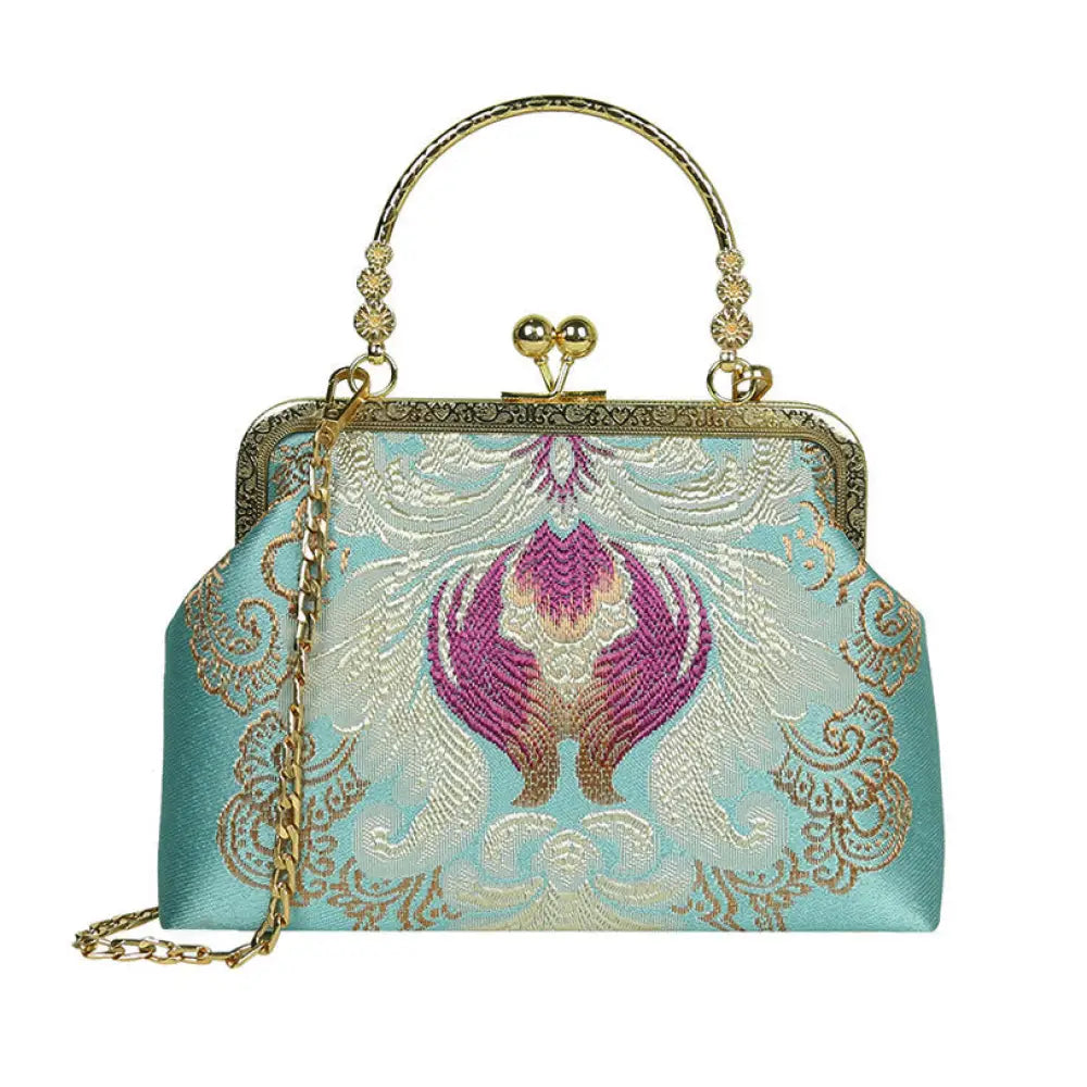 Cheongsam Embroidered Handbag – Poetic Streetwear | same ANTHEM