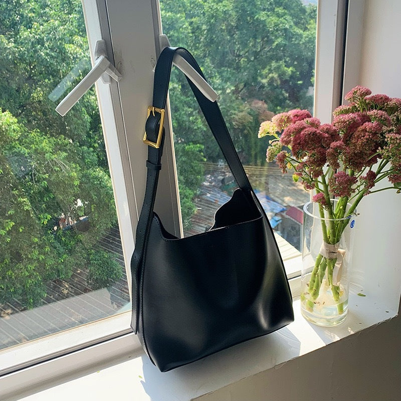 Chic Bucket Shoulder Messenger Bag | Timeless French Style | same ANTHEM - Bag
