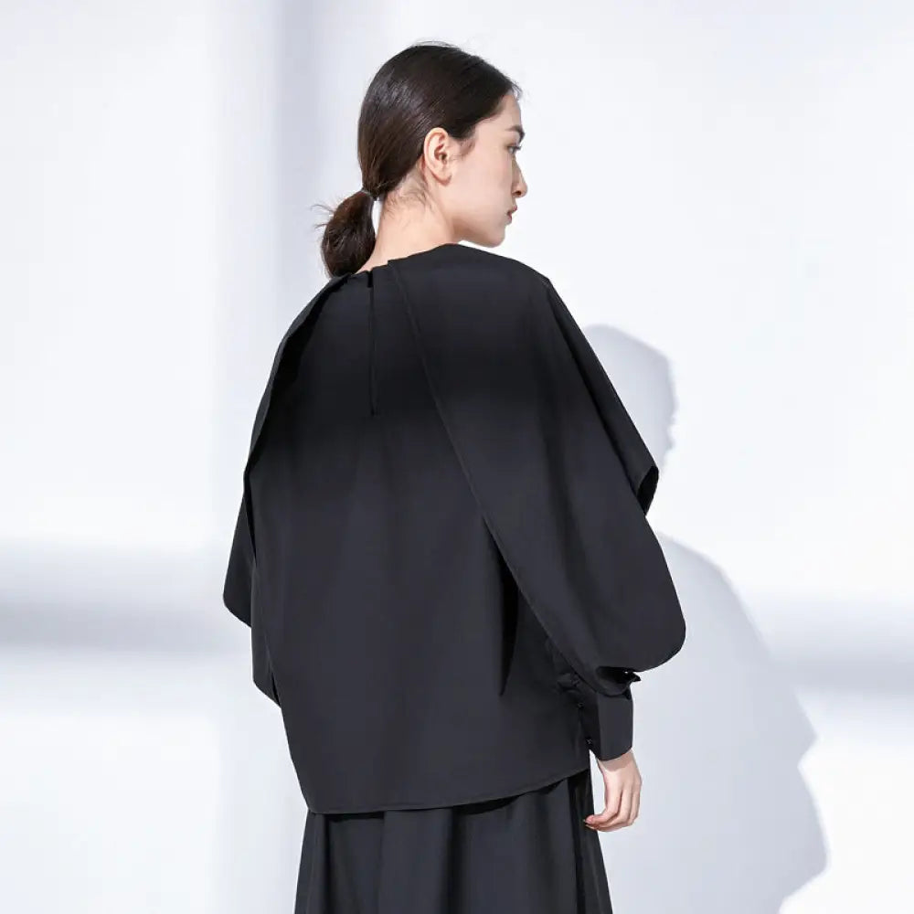 Chic French Bat Sleeve Shirt – same ANTHEM | Made for Soulmates & Lovers