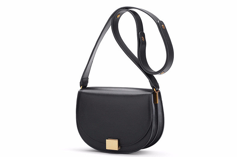 Chic Ladies Saddle Bag | Timeless French Connection | same ANTHEM - Black