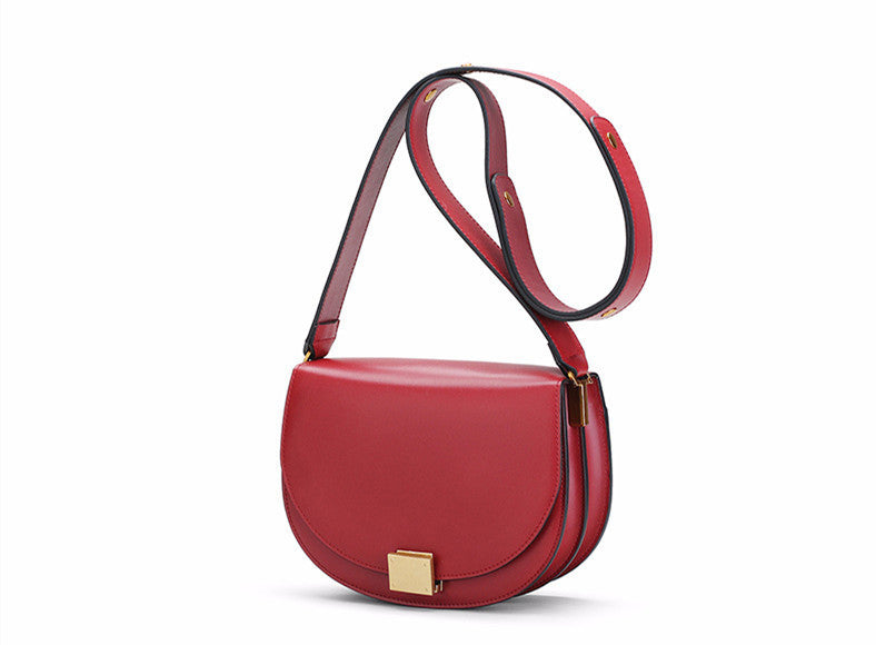 Chic Ladies Saddle Bag | Timeless French Connection | same ANTHEM - Red
