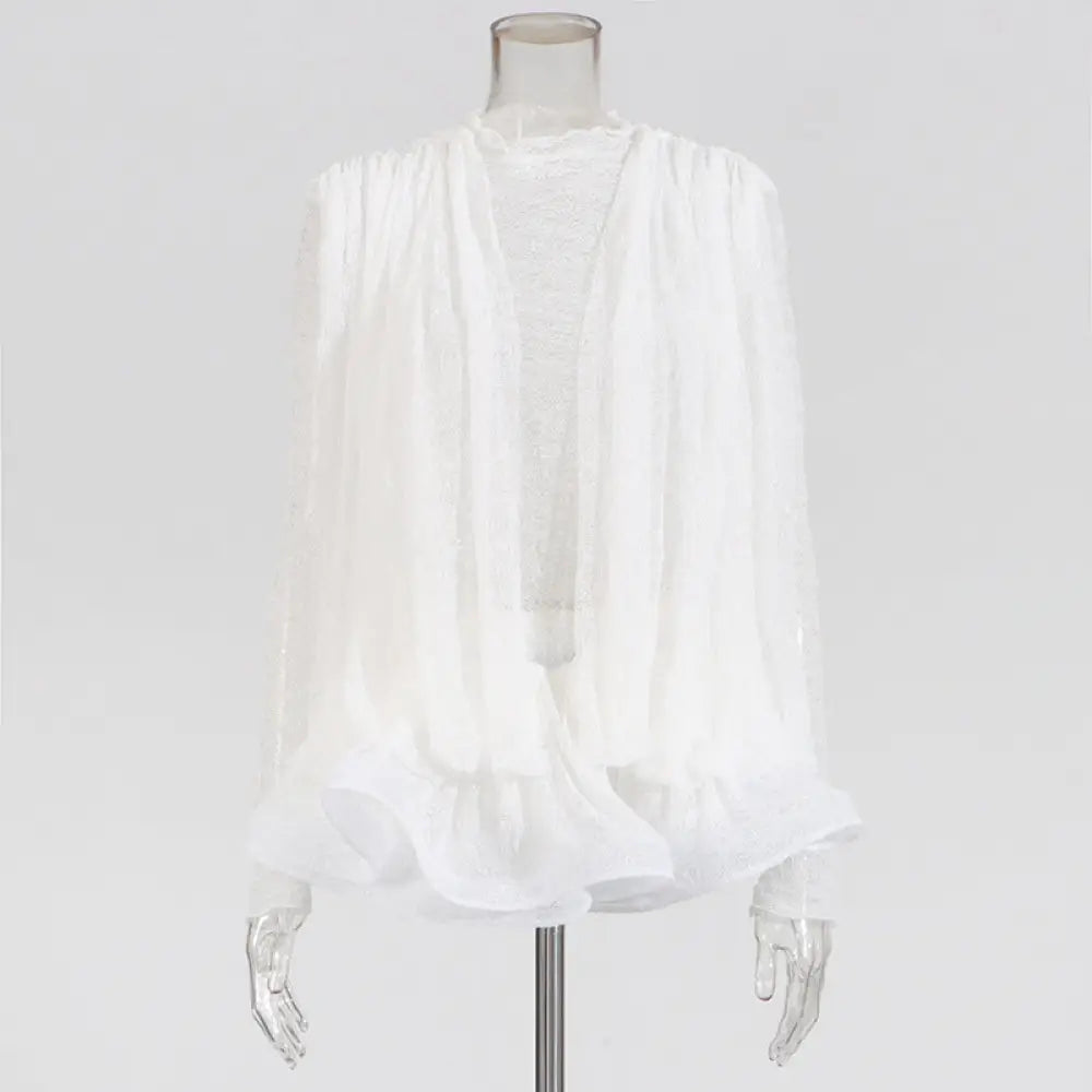 Chic Mesh French Dress – same ANTHEM