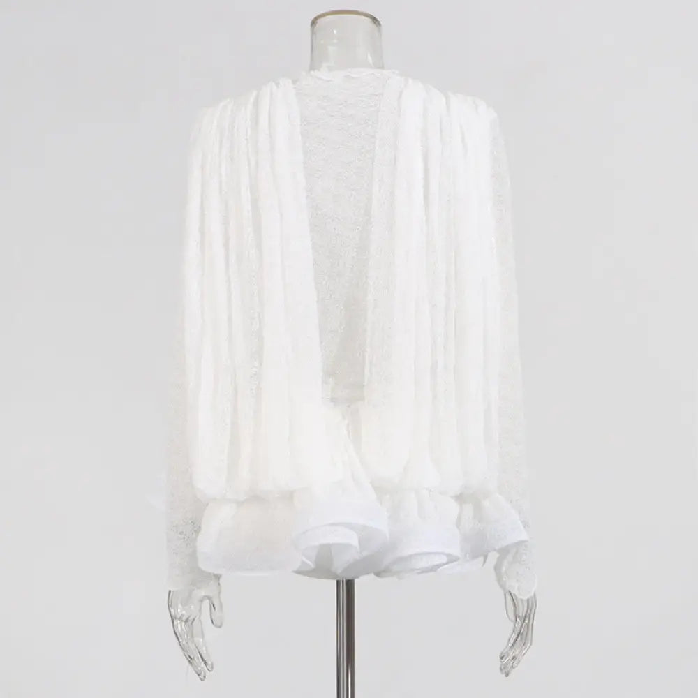 Chic Mesh French Dress – same ANTHEM
