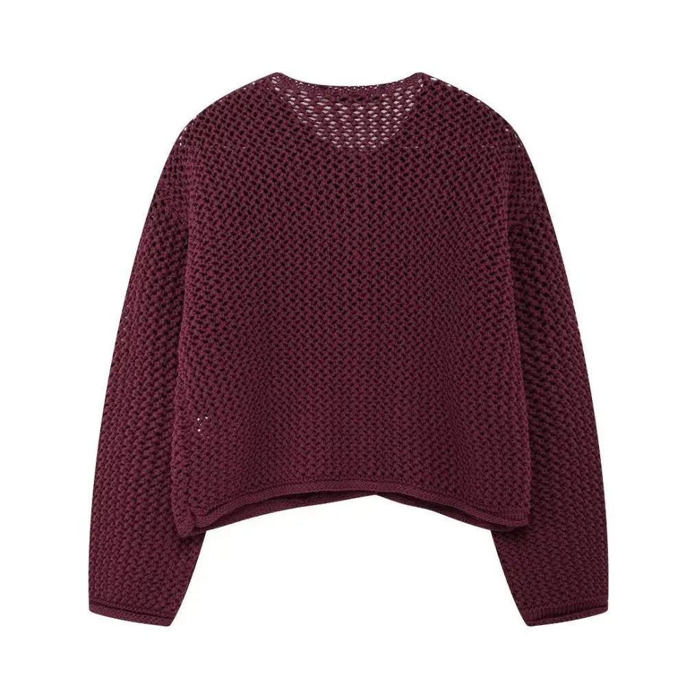 Chic Metal Button Knit Cardigan | same ANTHEM