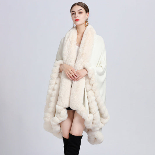 Chic Oversized Fur Collar Cardigan | same ANTHEM Jackets - Jacket