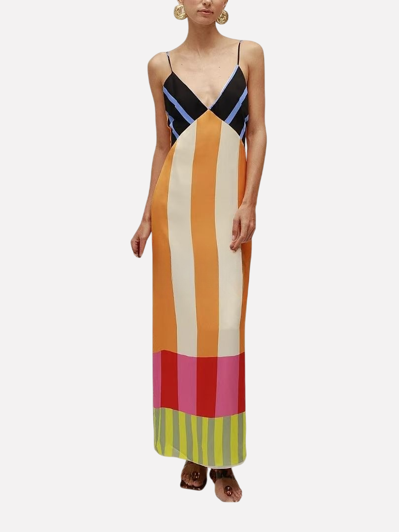 Chic Striped Summer Dress – same ANTHEM