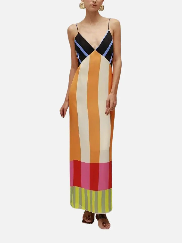 Chic Striped Summer Dress – same ANTHEM
