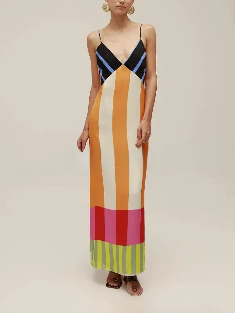Chic Striped Summer Dress – same ANTHEM