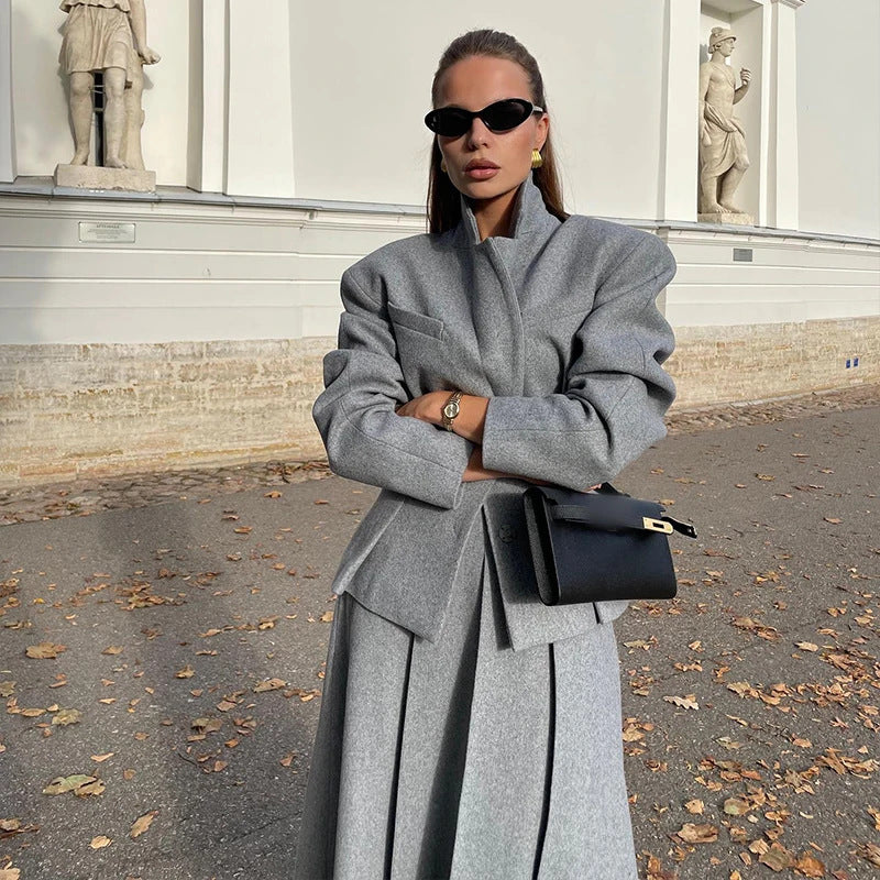 Chic Suit & Skirt Set – same ANTHEM