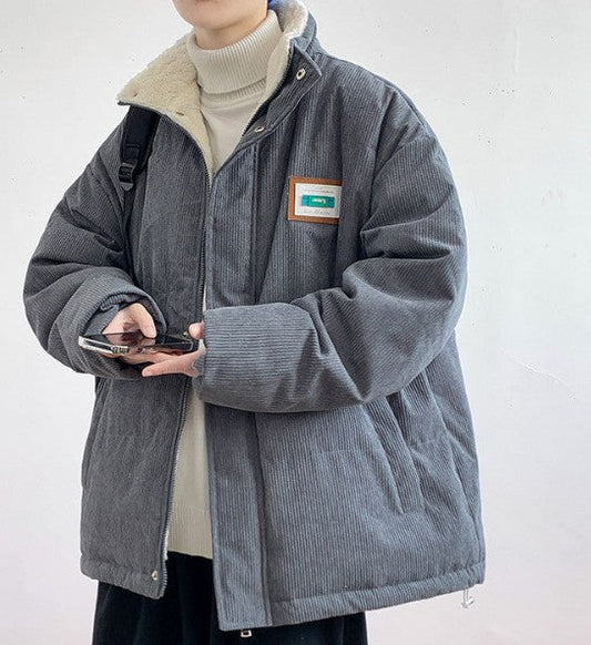 Classic Corduroy Cotton Coat Men | same ANTHEM. Men’s Coats