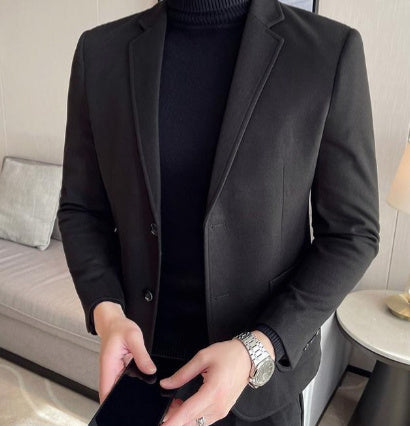 Classic Lightly Mature Woolen Blazer | Elegant Business & Dinner Suit Jacket | same ANTHEM