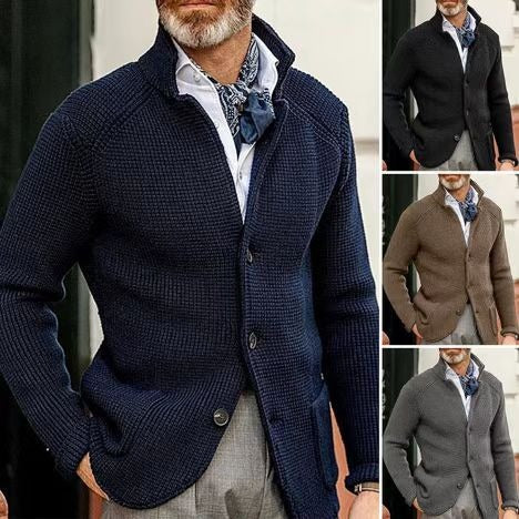 Classic Men’s Sweater Cardigan | Business Casual | same ANTHEM.