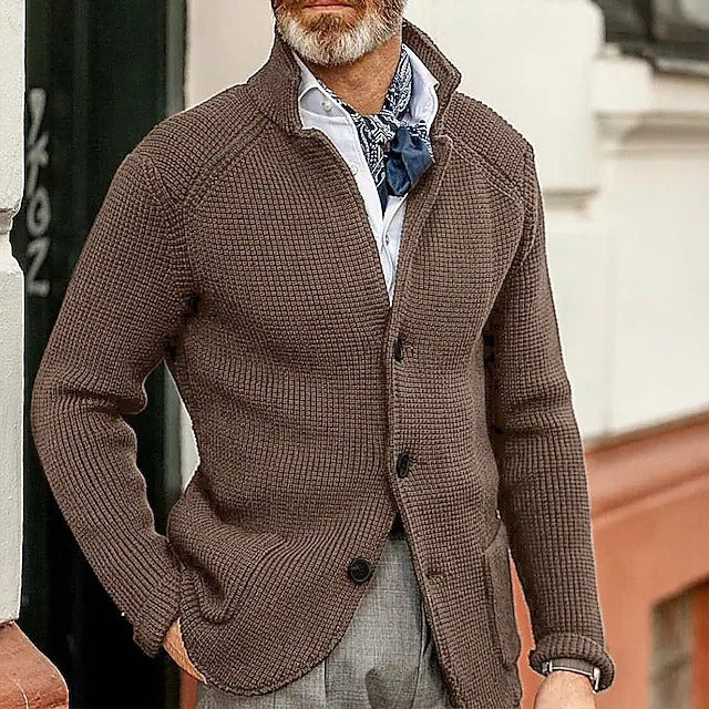 Classic Men’s Sweater Cardigan | Business Casual | same ANTHEM.