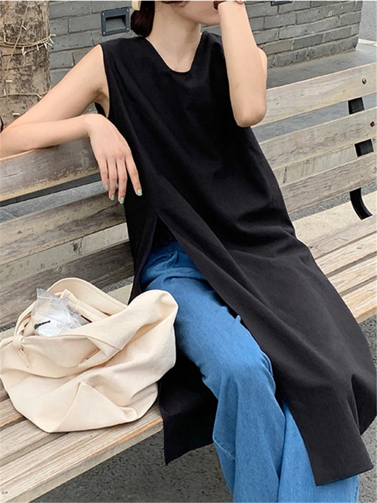 Classic Vintage Cotton Linen Dress for Women | same ANTHEM