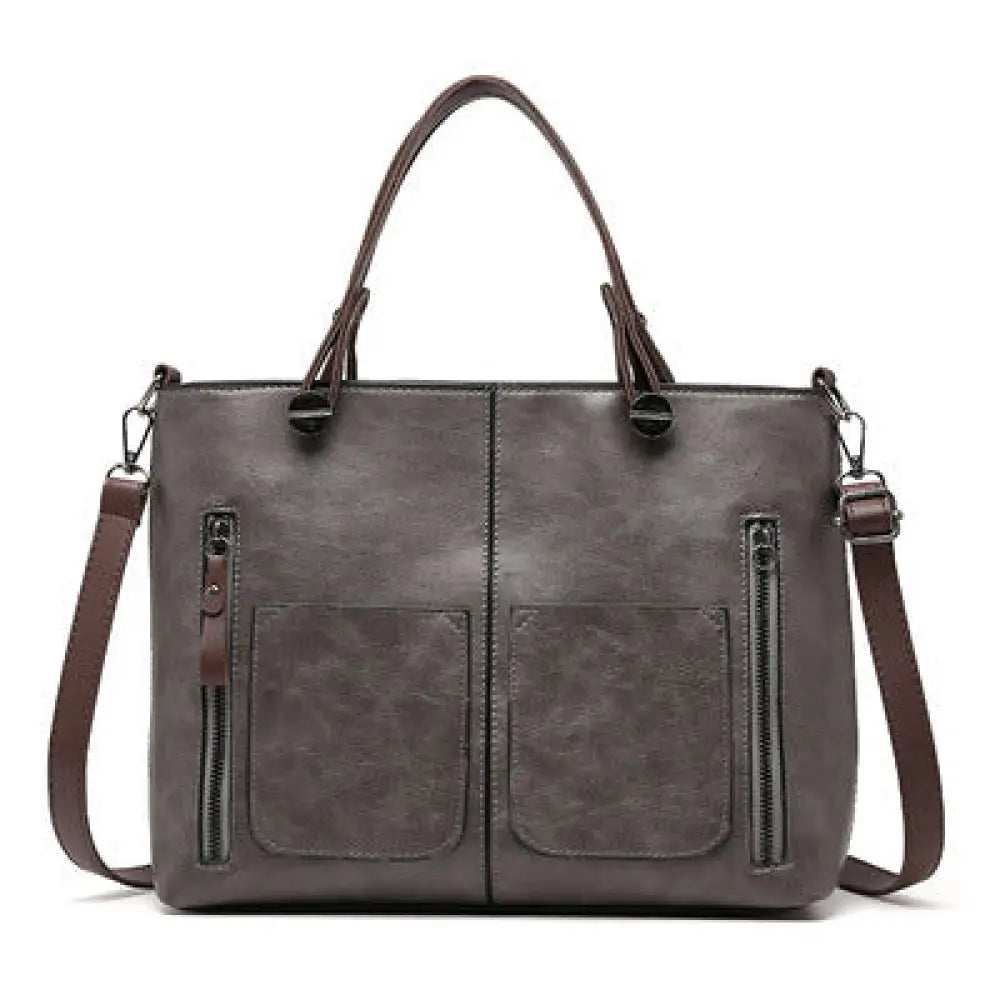 Classy Shoulder Bag – Classic Chic | same ANTHEM - Grey