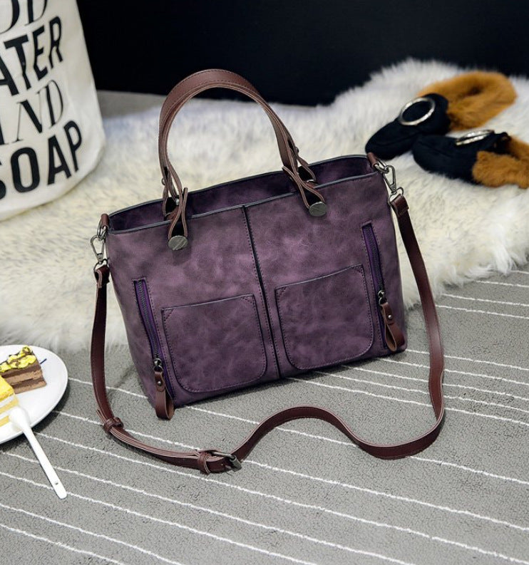Classy Shoulder Bag – Classic Chic | same ANTHEM - Purple
