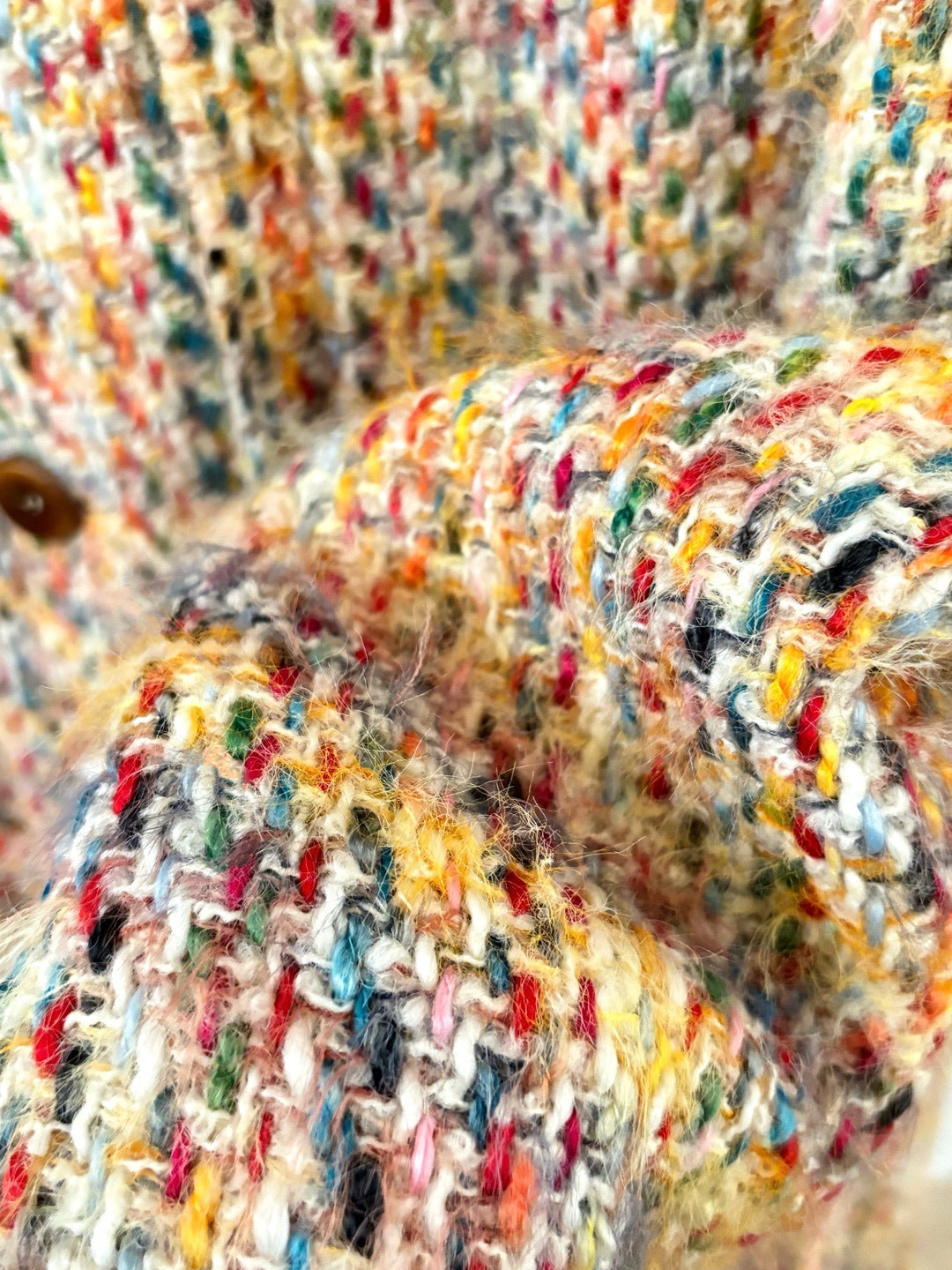 Colorful Fringed Suit Jacket | same ANTHEM. - Picture Color / One size