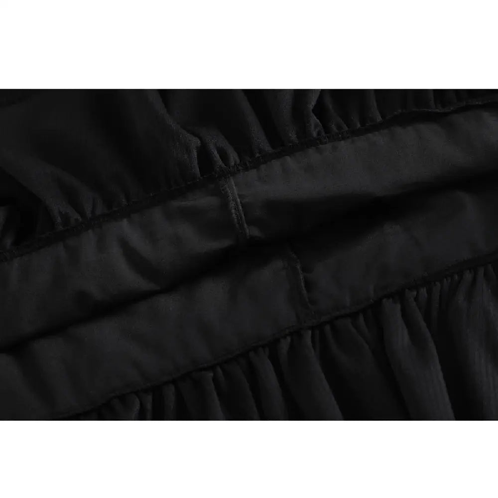 Corduroy A-line Cake Skirt | Ruffle Lover’s Skirt for Friends & Soulmates | same ANTHEM