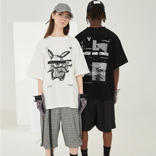 Cotton Couple T-Shirt | same ANTHEM. - Bag
