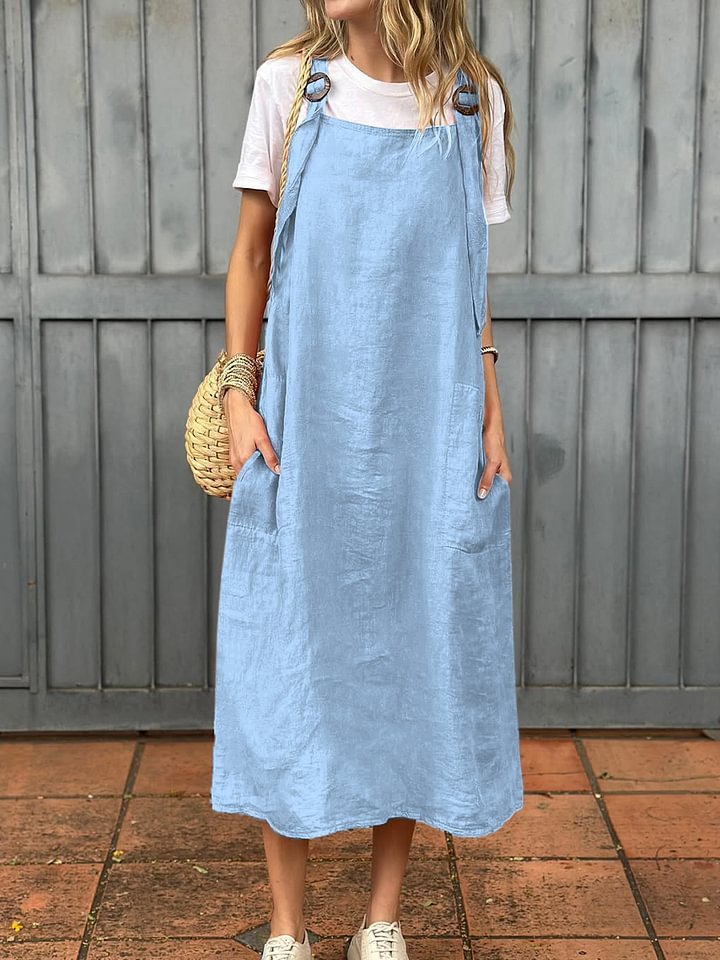 Cotton Linen Summer Dress for Women | same ANTHEM. Soulmate Streetwear