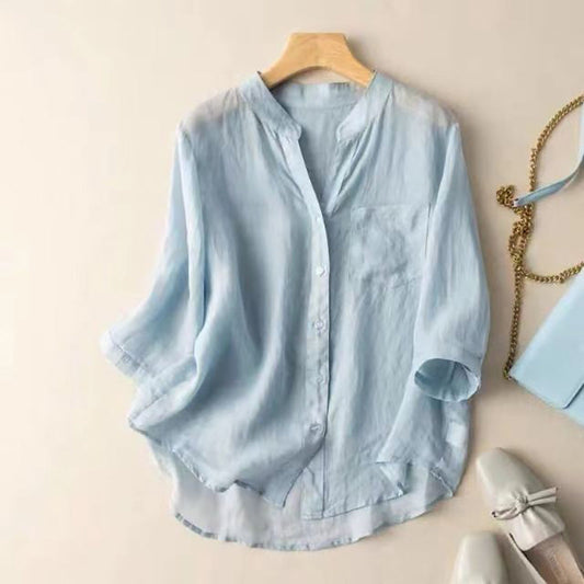 Cotton Linen Summer Shirt – Casual & Elegant | same ANTHEM