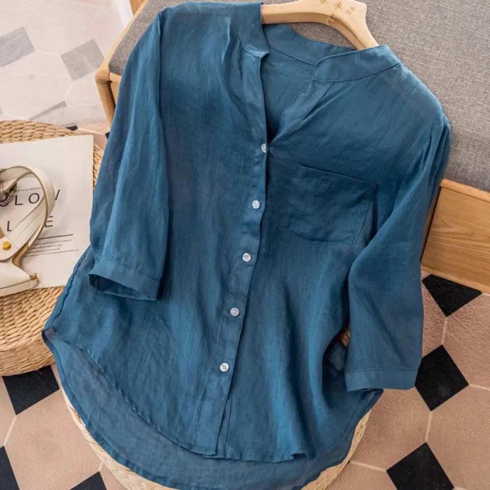 Cotton Linen Summer Shirt – Casual & Elegant | same ANTHEM