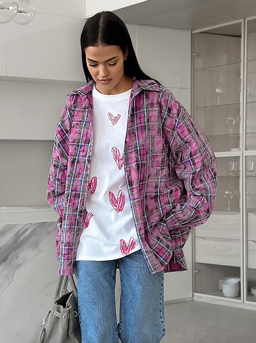 Cotton Plaid Shirt – same ANTHEM | Dreamy French Chic for Soulmates