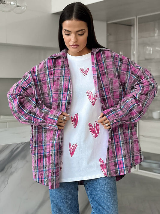 Cotton Plaid Shirt – same ANTHEM | Dreamy French Chic for Soulmates
