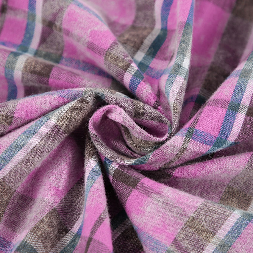 Cotton Plaid Shirt – same ANTHEM | Dreamy French Chic for Soulmates