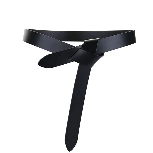 Cowhide Leather Belt | same ANTHEM. - black