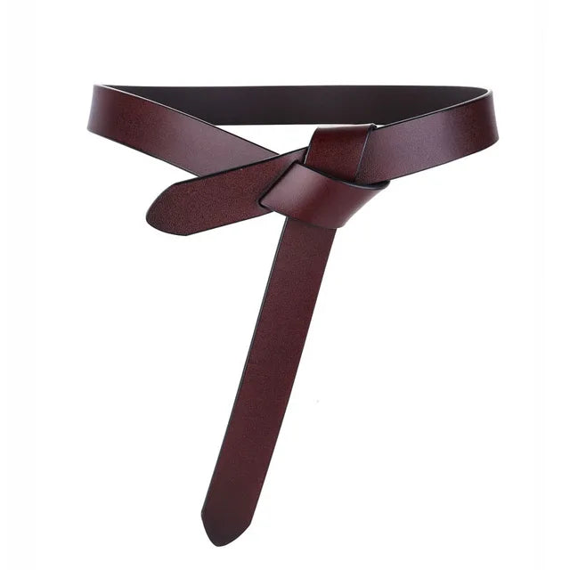 Cowhide Leather Belt | same ANTHEM. - coffee