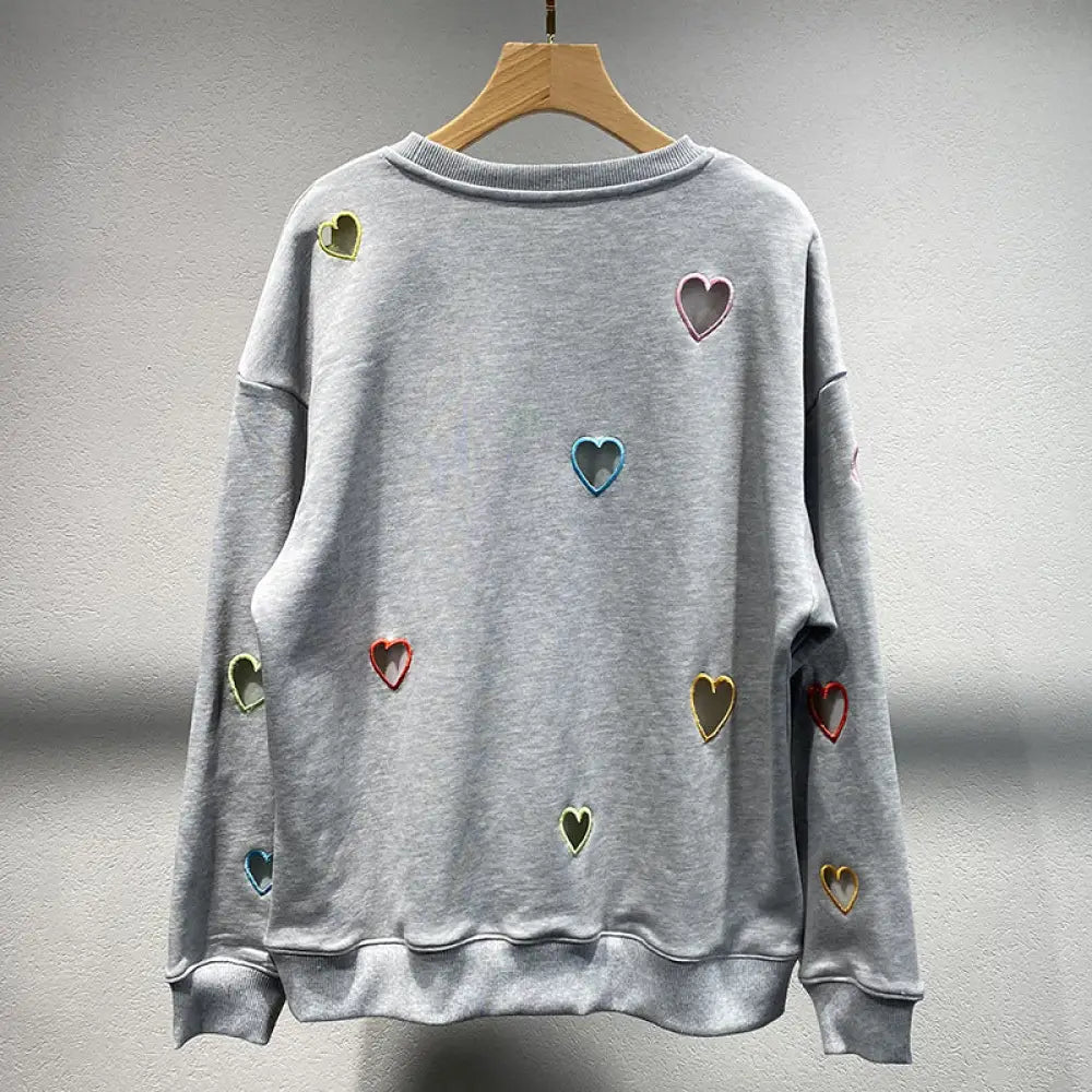 Cute Streetwear Heart Sweater – same ANTHEM | Made for Soulmates & Lovers