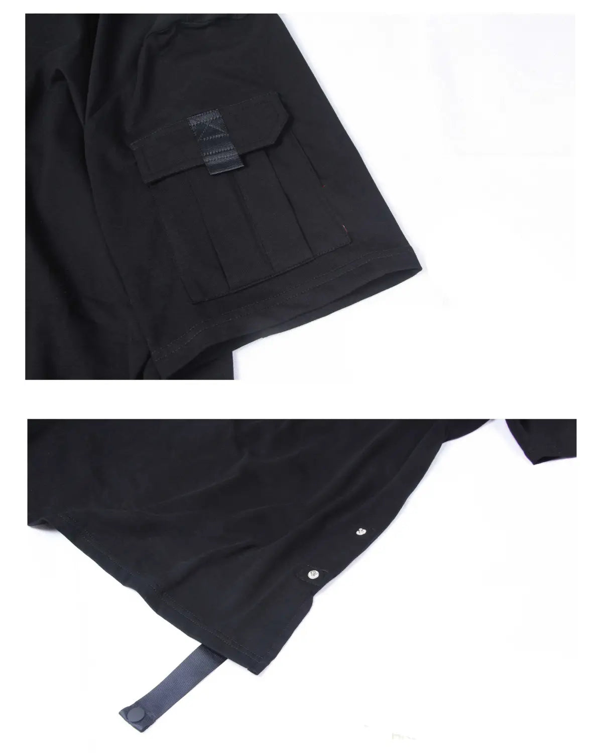 Loose Half Sleeve Shirt With Pockets | same ANTHEM.