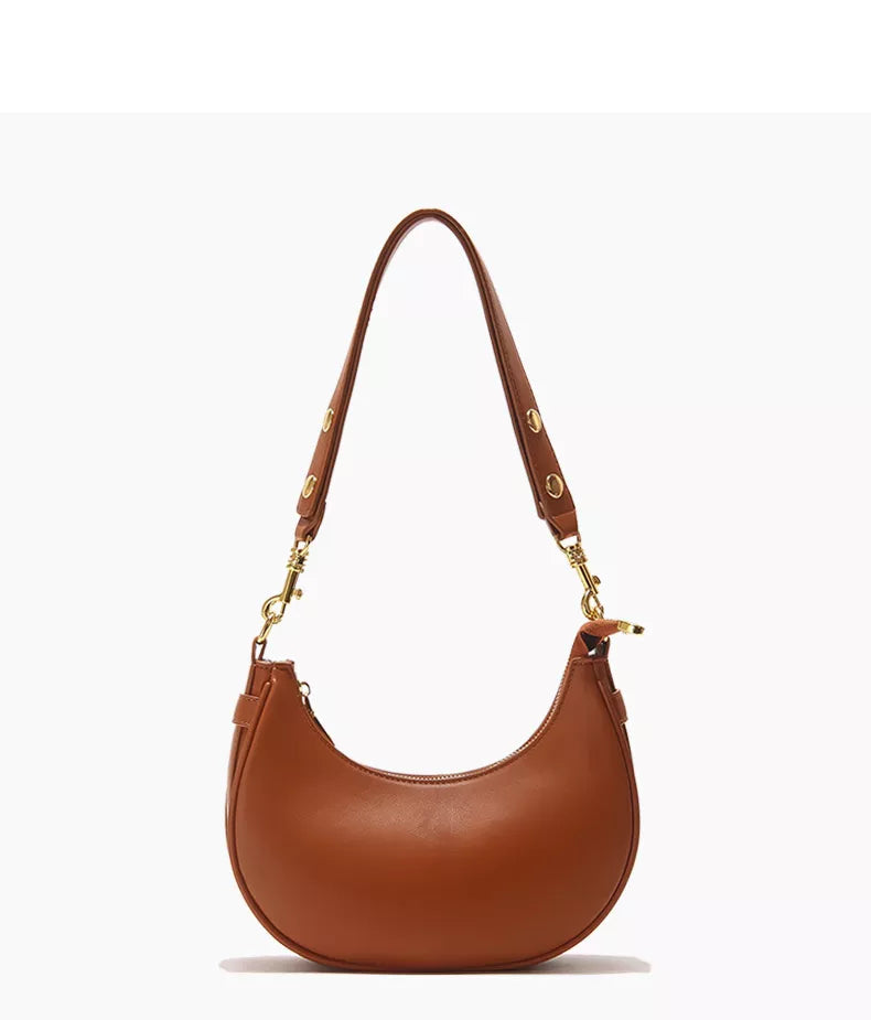 Denim Half Moon Hobo Bag | Soulmate Streetwear – same ANTHEM.