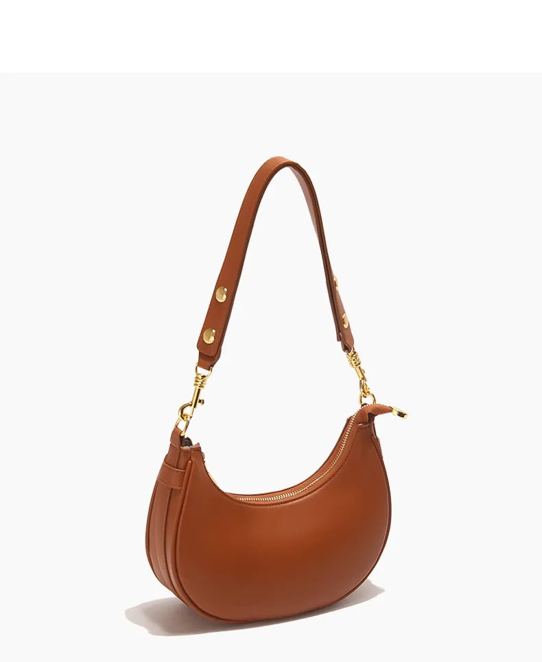 Denim Half Moon Hobo Bag | Soulmate Streetwear – same ANTHEM.