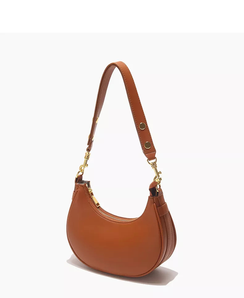 Denim Half Moon Hobo Bag | Soulmate Streetwear – same ANTHEM.