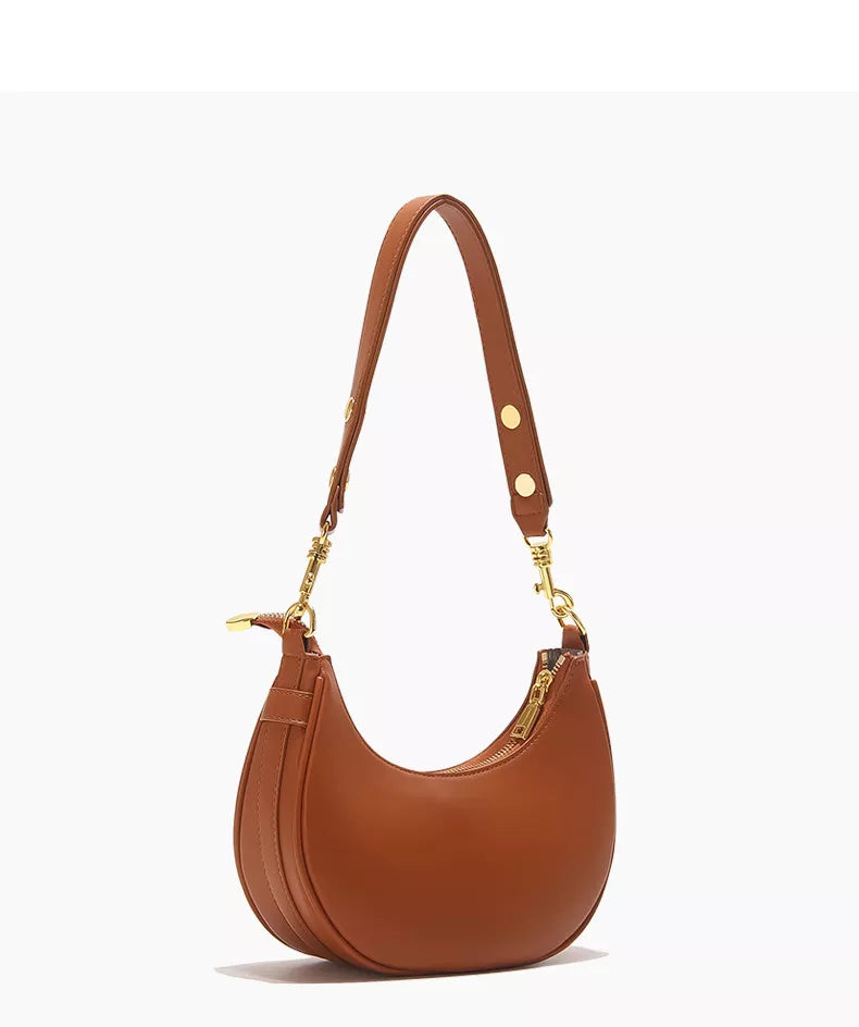 Denim Half Moon Hobo Bag | Soulmate Streetwear – same ANTHEM.
